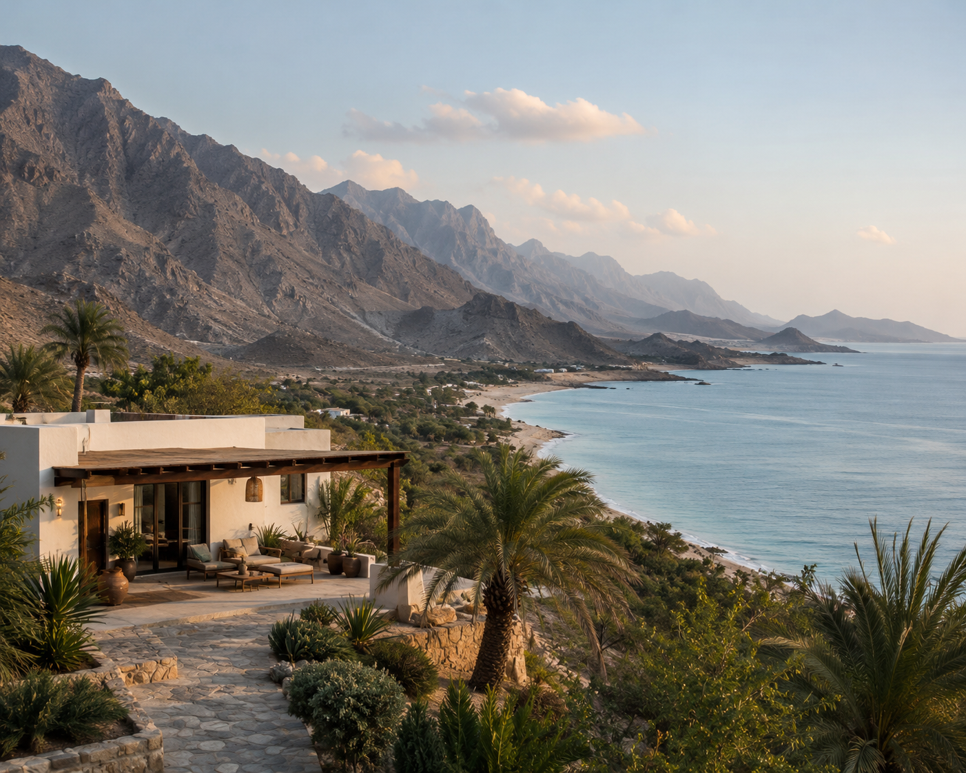 Farmhouse in Dibba: Where the Mountains Meet the Sea