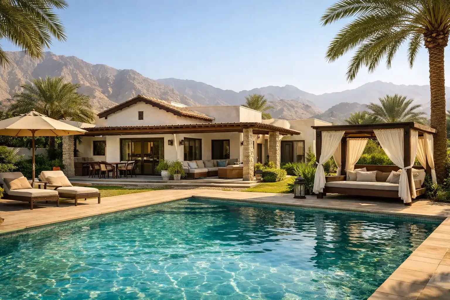 How to Book a Farmhouse with Private Pool UAE