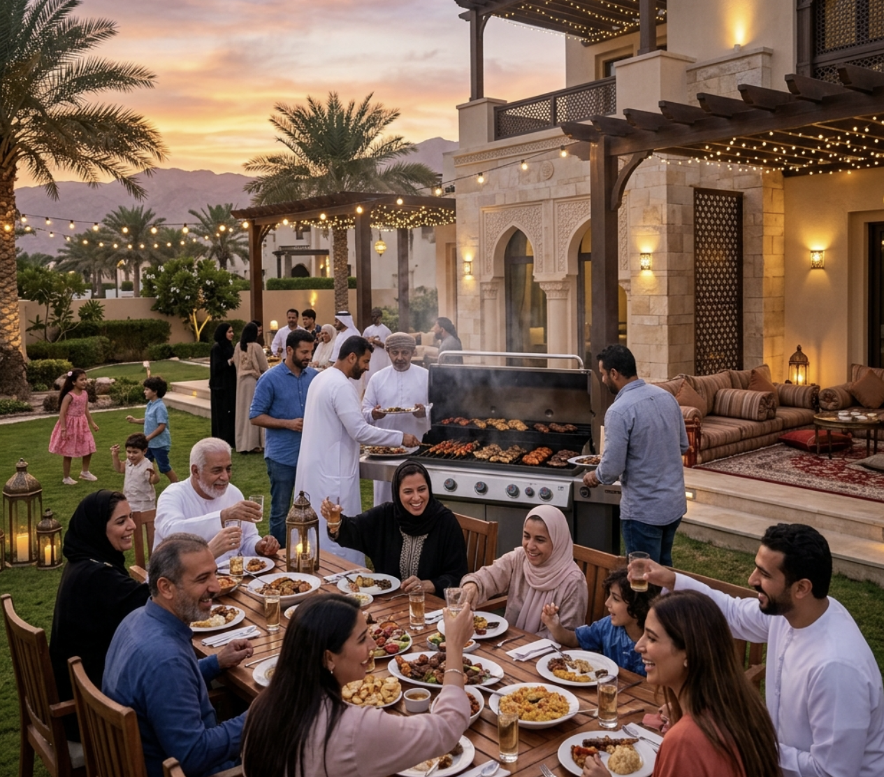 The Ultimate Family Weekend Getaway in the UAE with a BBQ: Planning the Perfect Staycation