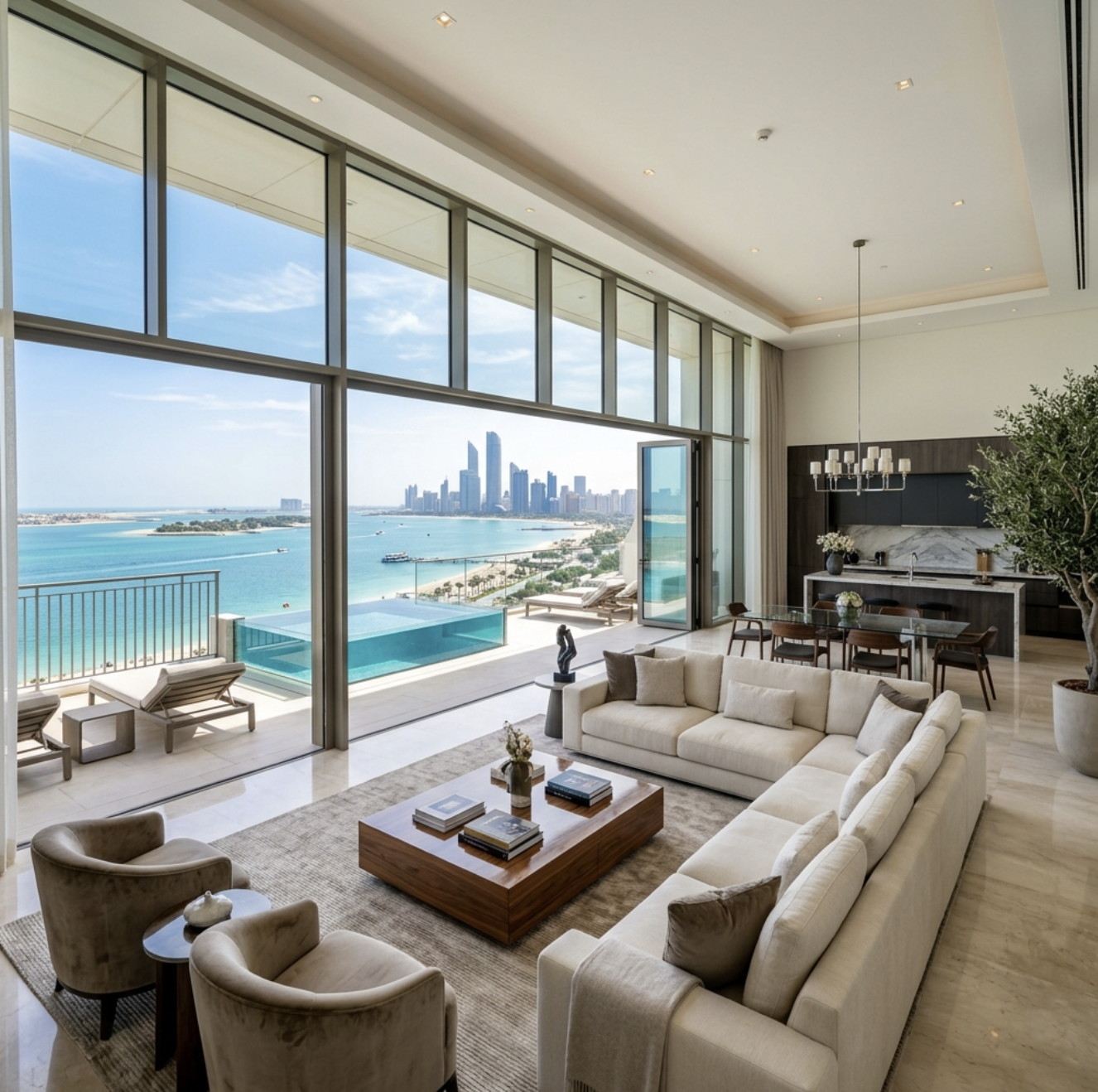 Abu Dhabi Penthouse Holiday Home: Luxury Capital Stays