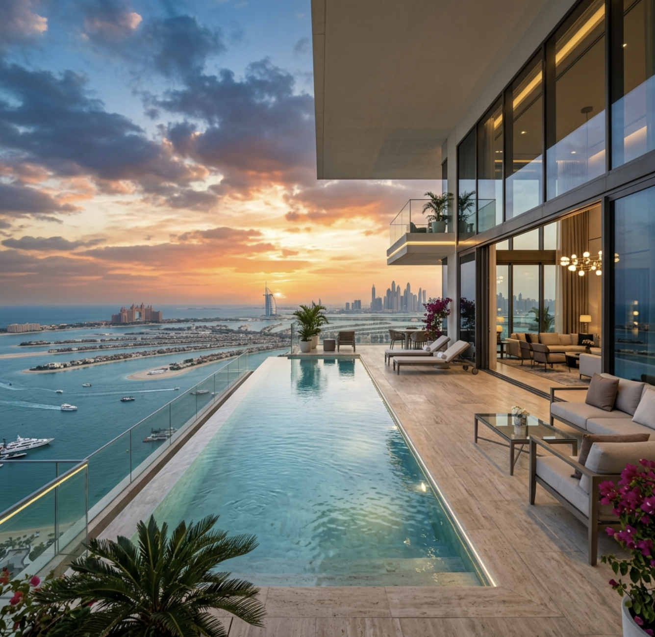 Penthouse with Private Pool in Dubai: Short Stays