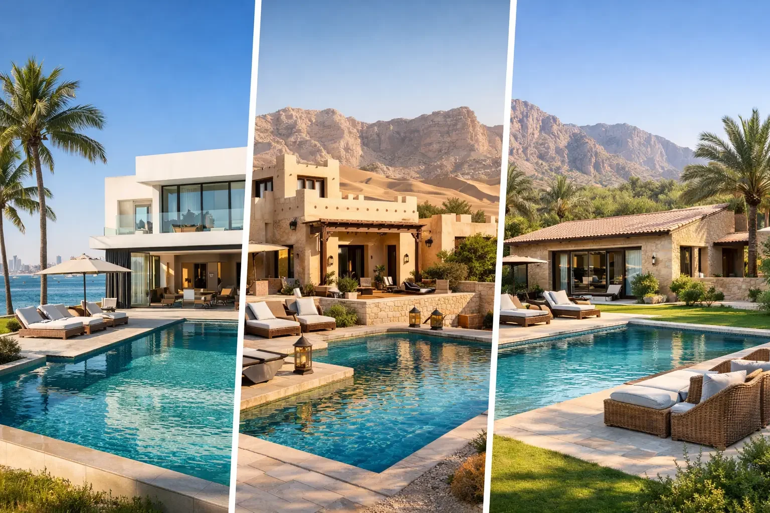 Holiday Home Comparison for UAE Weekend Stays