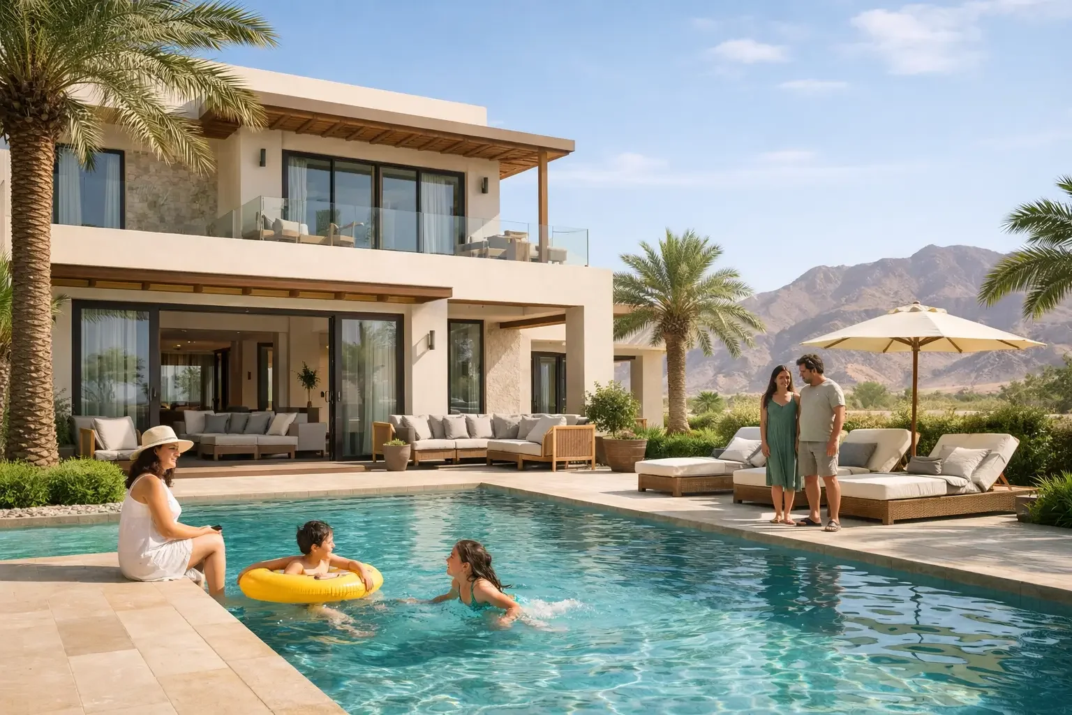 How to Book a Family Villa in UAE