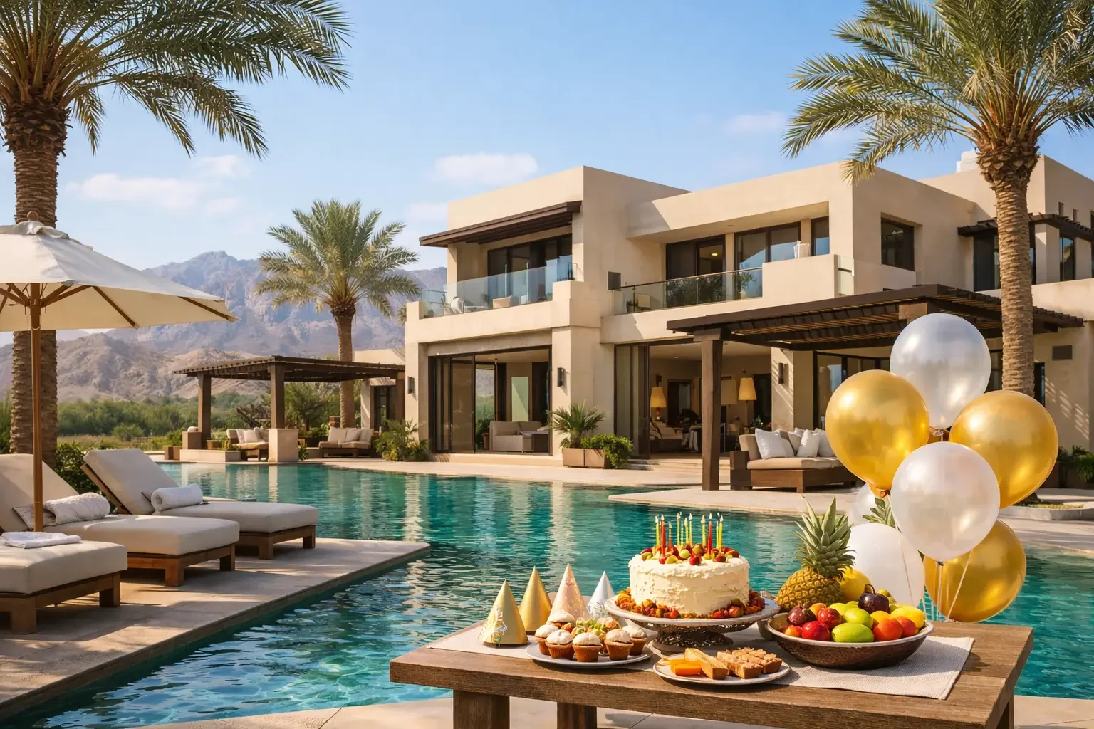 How to Plan a Birthday Villa Getaway in UAE