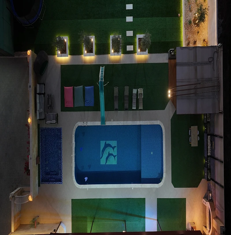 Premium Family Pool Sports Farmhouse