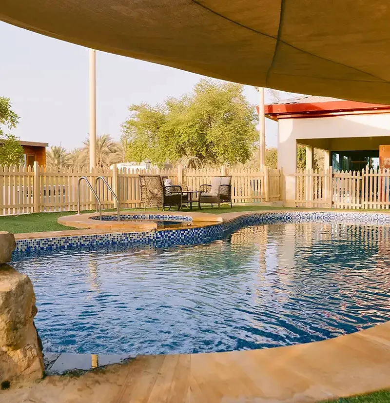 Peaceful Garden With Pool Retreat