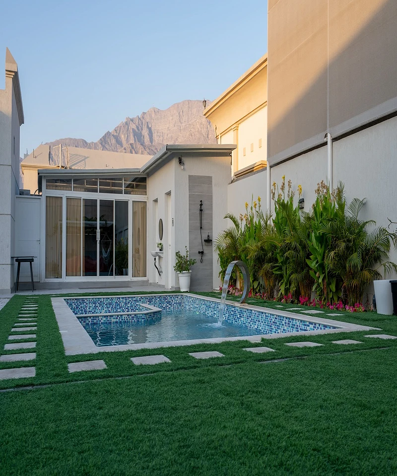 Monochrome Villa with Private Pool