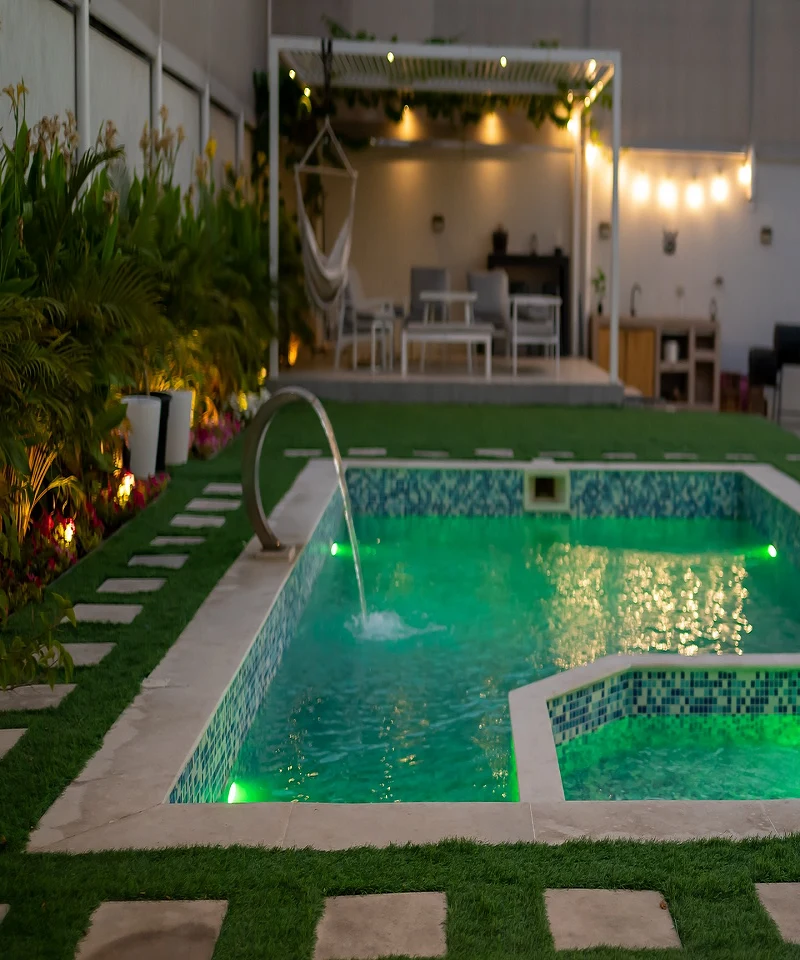 Monochrome Villa with Private Pool