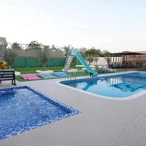 Premium Family Pool Sports Farmhouse